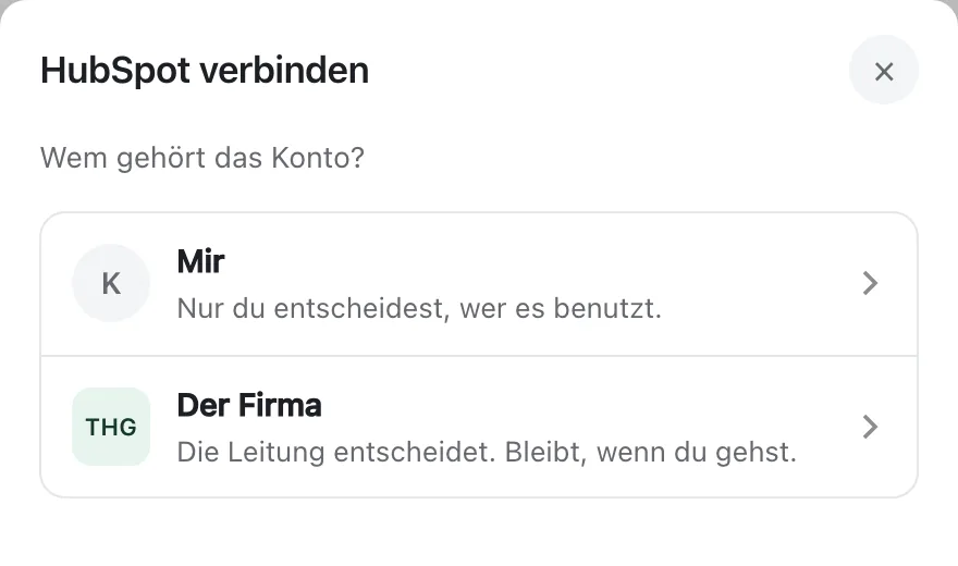 Die Frage „Wem gehört das Konto?“